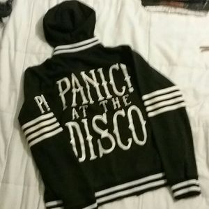 Panic at the Disco Button up Hoodie